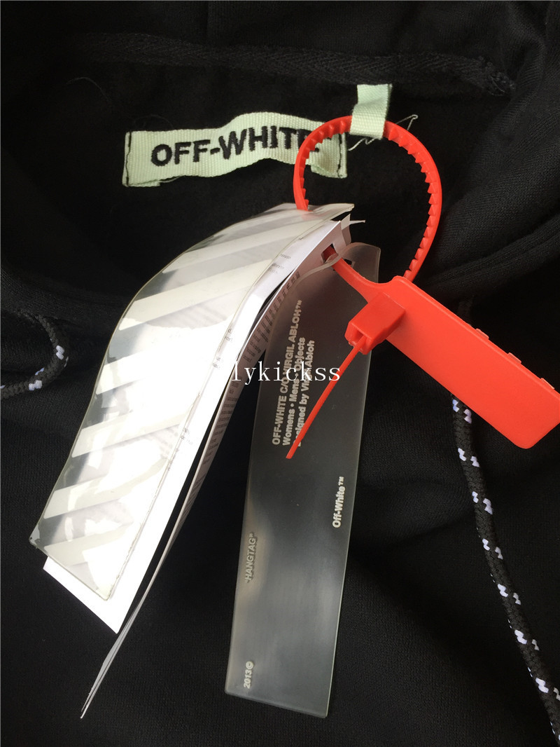 Off-White Black Hoodie